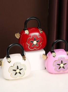 速发古典优雅花儿朵童音乐盒旋转跳盒小孩首饰八音舞生日礼物