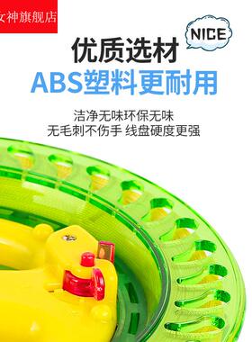 2023风筝线轮盘带线防倒转收线器大人专用专业高级档带煞车放线轮