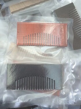 檀木梳梳子半成品半成品梳子木料开好齿