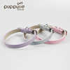 Puppytie dog collar dog collar small dog collar large dog collar leather medium teddy pet supplies