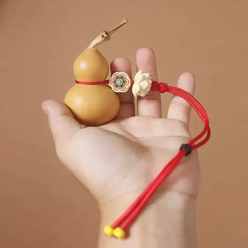 Переезд в новый дом, натуральная настоящая тыква, простой короткий кулон для спальни, кулон от двери до двери, кулон для зеркала заднего вида автомобиля.