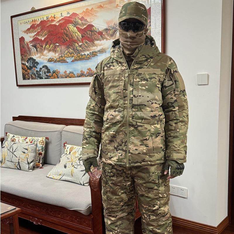 军鹰热反射SC-00123装暖保冬季棉衣套加厚迷彩冲锋衣男套装军迷,淘宝优惠券,粉丝福利购,淘宝优惠卷