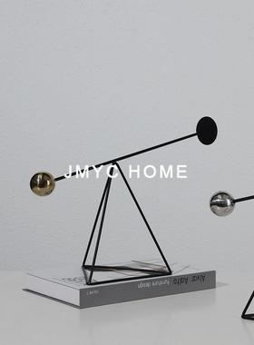 现代简约抽象艺术摆件样板间客厅电视柜酒柜书房小众家居软装饰品