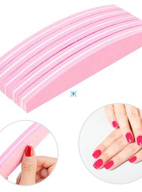 好货5/10pcs Nail File Nail Buffer 100/180 Sanding Buffer Blo