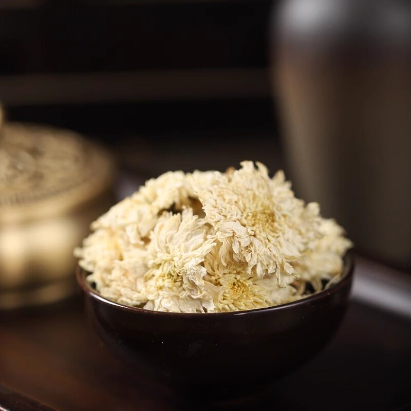 酸枣仁合欢花白菊花茶中药材正宗合欢花干花睡眠果煮水功效与作用
