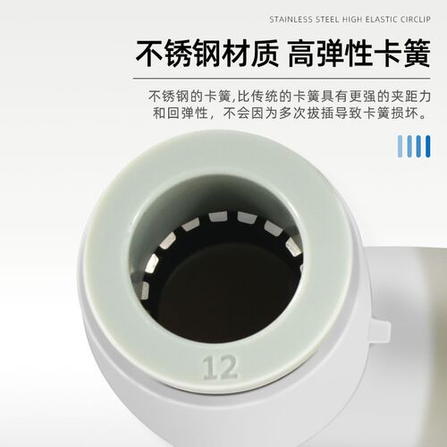 SMC气动加长外螺纹气管接头KQ2W04/06/08/10/12-99A-M5A-01A/02NS - 图2