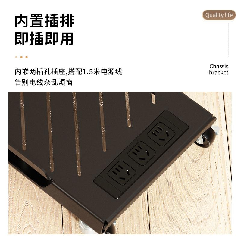 Zhuohuan main rack with row plug removable tablet chassis bracket single-layer cooling chassis rack computer host bracket