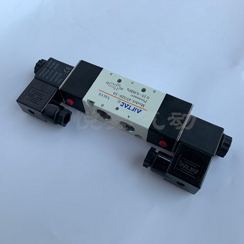 气动电磁阀4V320-10AC220V二位五通双电控气动换向阀气阀 DC24V - 图2