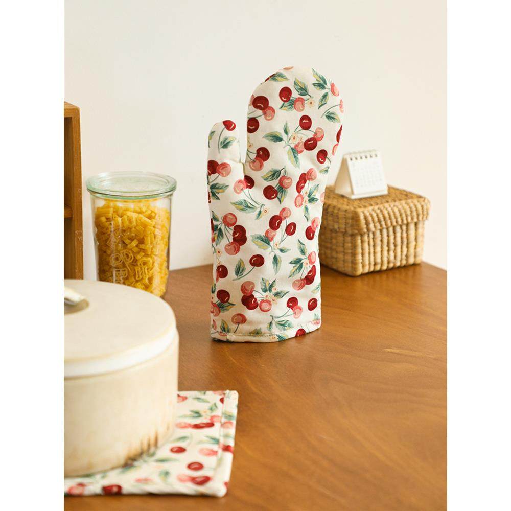 牛津棉面料手工DIY裙子围裙服装包包水彩风樱桃棉麻数码印花,淘宝优惠券,粉丝福利购,淘宝优惠卷