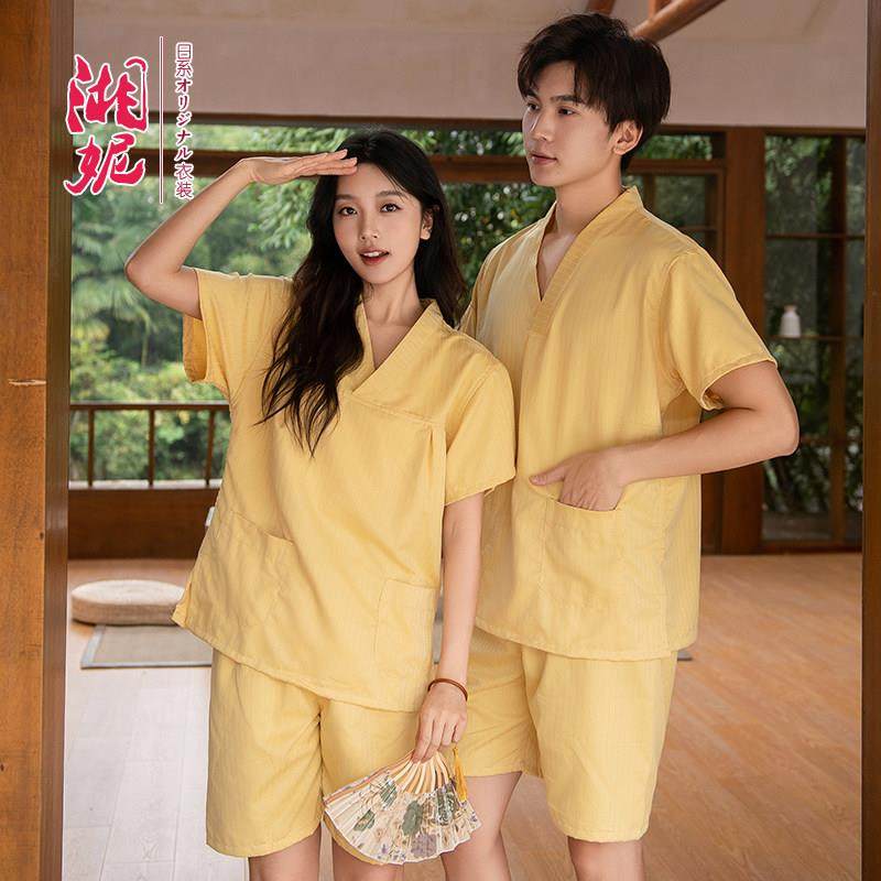 新款纯色男女情侣家居服浴服睡衣汗蒸服洗浴服韩版酒店按摩桑拿服,淘宝优惠券,粉丝福利购,淘宝优惠卷