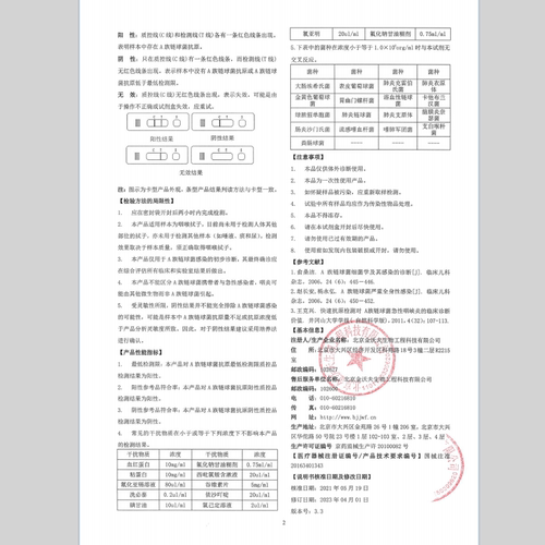 【顺丰特快】a族链球菌咽拭子检测猩红热试纸抗原试剂盒a群食人菌 - 图1