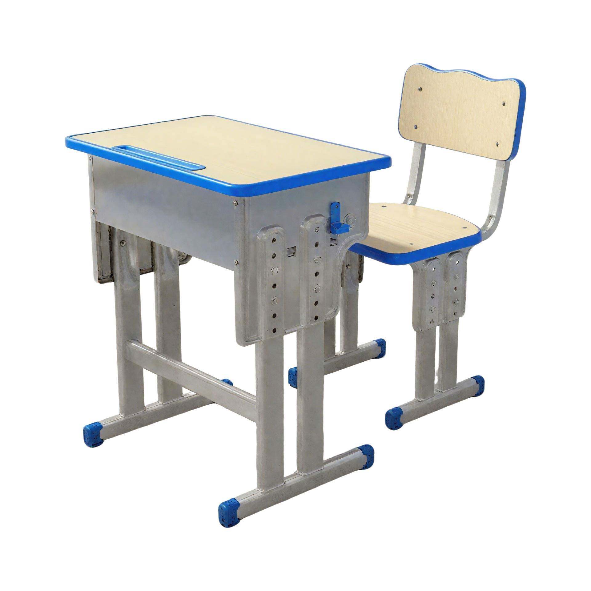 Children's study table tutoring class school training table set home desk writing primary and secondary school students desks and chairs thickened