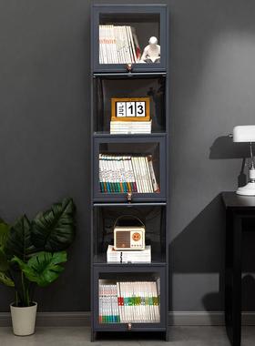 7K书架置物架落地书柜子阅读架儿童家用客厅简易多层储物实木收纳