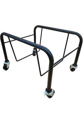 超市购物篮底座五金架篮子折叠底架座塑料篮堆叠架购物篮移动车