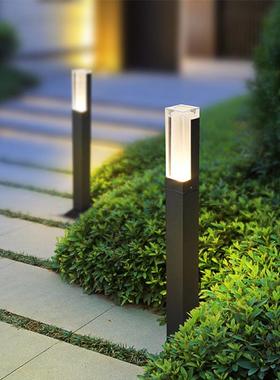 led草地灯户外草坪灯亚克力室外防水别墅花园景观庭院灯地插灯