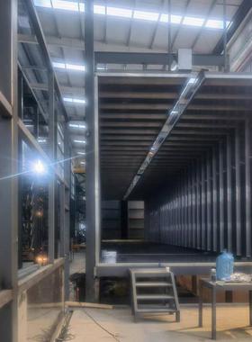 大型喷粉车间除尘净化喷漆车间除尘净化恒辉机电