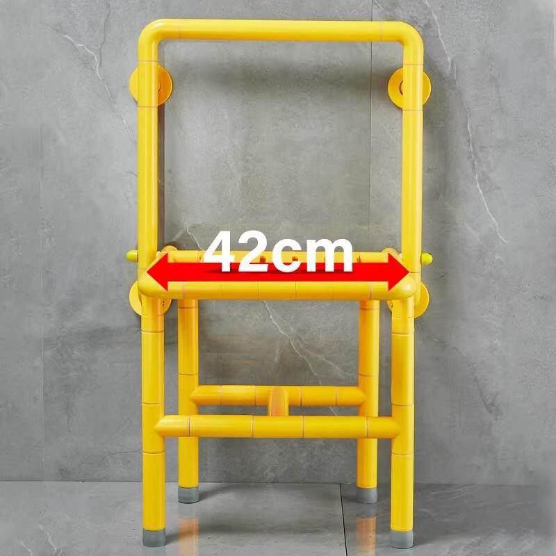 老人洗澡专用椅浴室凳折叠座椅卫生间淋浴安全防滑扶手背靠凳子 - 图0