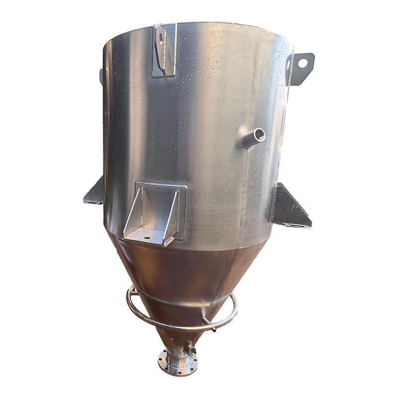 Machinery shell stainless steel product chassis stainless steel sheet metal silo feeding hopper feeding silo feeding station processing