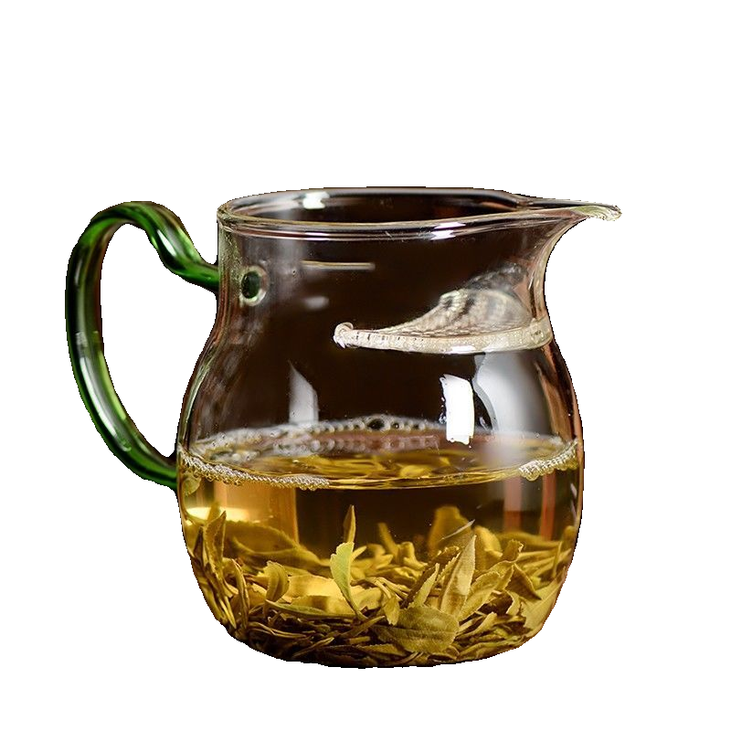 月牙公道杯加厚耐热玻璃滤网泡茶配件一体过滤茶水分离家用公杯,淘宝优惠券,粉丝福利购,淘宝优惠卷