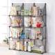 St. Rules Simple Creative Bookshelf Wrought Art Combination Student Study Floor Storage Storage Shelf Storage Small Bookcase