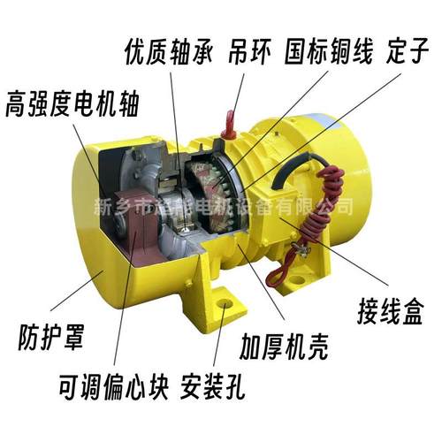 ZFB-10仓壁振动器0.75KW仓壁振动电机380v工业振打器 - 图2