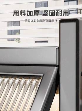 水槽柜门置物架碗碟沥水架台面水池碗柜多功能防尘带柜门碗盘收纳