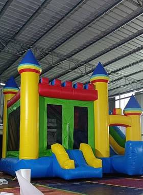 充气城堡室内外大型蹦床跳床儿童乐园淘气堡游乐气模滑梯水池城堡