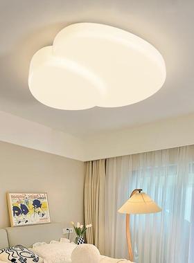 全光谱客厅灯主灯奶油风2025年新款高显指吸顶灯现代简约大气卧室