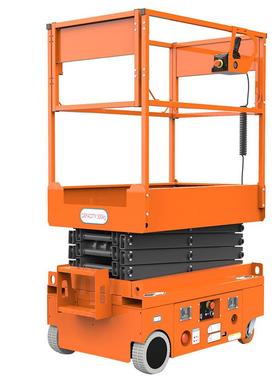 自行走升降机电动液压举升机平台可驾驶旋转充电式可移动便携式