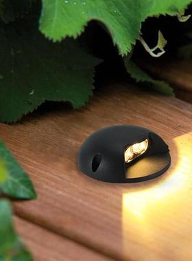 超薄地埋灯led户外防水墙角过道园林庭院草坪透光步道太阳能地