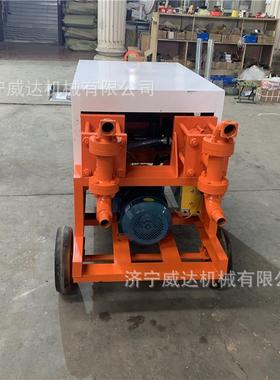 建筑用双液注浆机隧道施工地基加固双缸液压水泥砂浆泵高压注浆泵