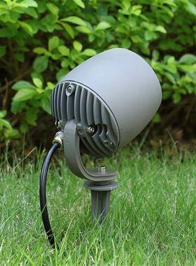 led洒杯投光灯户外插地照树别墅室外景观庭院花园防水园林圆形射