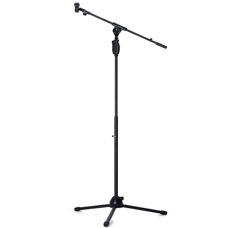 ZX电容麦克风支架落地式话筒金属三角架专业舞台K歌麦架话筒架 - 图3