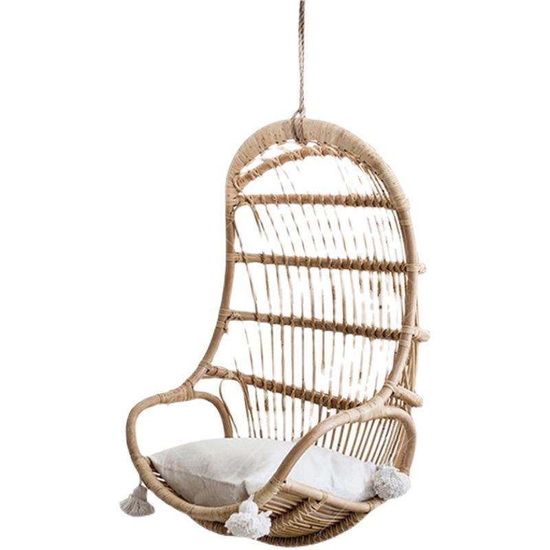 网红北欧风简约真藤吊椅吊篮秋千椅悬挂椅子手工编制摇椅,淘宝优惠券,粉丝福利购,淘宝优惠卷