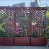 Aluminum alloy pergola outdoor garden flower box