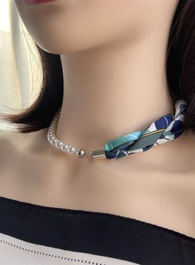 甲状腺术后遮挡项链女丝巾夏天脖子颈部术后遮疤项链遮挡疤痕神器