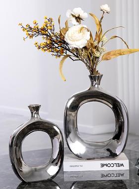 客厅摆件暴力熊插花瓶纸巾盒钥匙收纳电视柜酒柜玄关柜家居装饰品