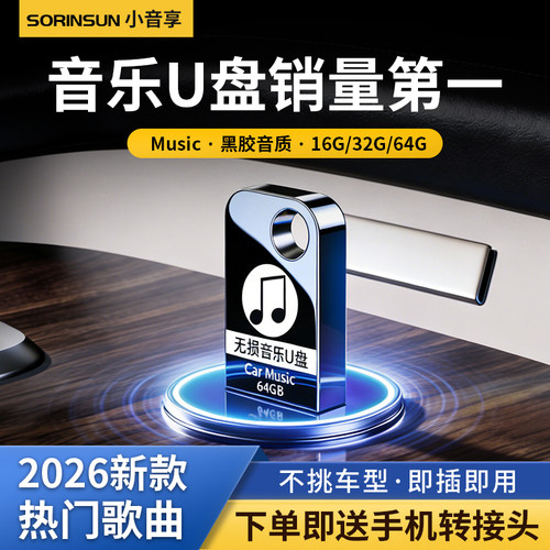 车载u盘歌曲2026新款抖音流行柏林之声无损经典老歌音响dj音乐u盘 - 图0