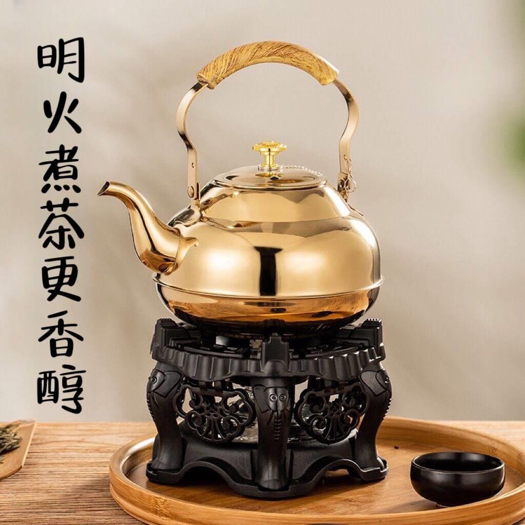 酒精炉煮茶器酒精炉煮茶炉户外便携酒精煮茶炉功夫茶炉酒精煮茶壶 - 图3