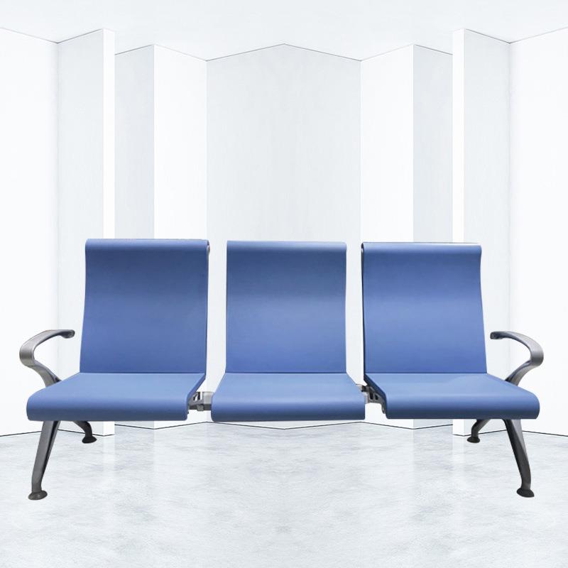 聚胺酯PU排椅三人四人等候椅银行等待椅车站候车椅医院门诊休息椅 - 图1