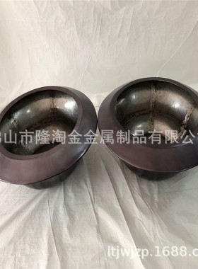 江苏304不锈钢花钵雕塑摆件/金属不锈钢弧形花盆手工锻造