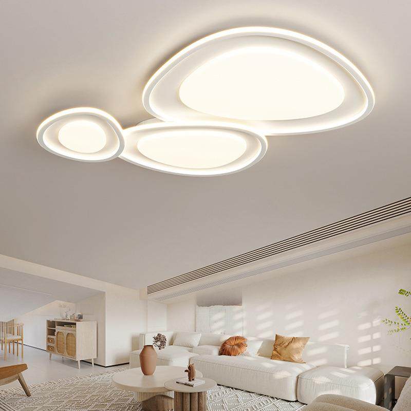 客厅主灯2023新款广东中山灯具现代简约奶油风全屋套餐组合吸顶灯,淘宝优惠券,粉丝福利购,淘宝优惠卷