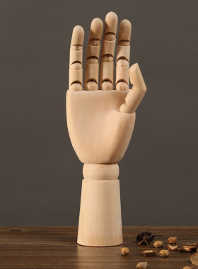 木质可活动关节人偶人体