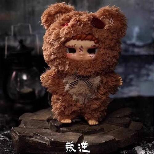 正版捕兽记坏小孩Kippo叛乐园系列盲盒潮玩毛绒公仔挂件生日礼物 - 图2