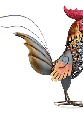 工艺品家创居饰品桌面摆A012件物客厅玄关电视装柜意个性鸡小件