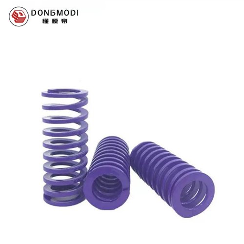 深紫色TY大压缩量中荷重模具弹簧怡合达矩形弹簧模具螺旋压缩扁簧 - 图1