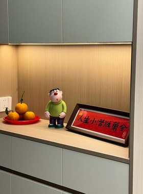 速发人生小满胜年摆件文字相框跨年元旦春节玄关装饰品喜庆摆台