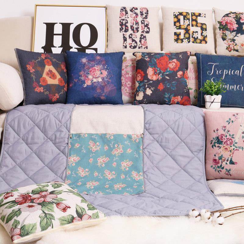 抱枕被子两用办公室午睡欧式靠枕被汽车载折叠靠垫空调毯子二合一,淘宝优惠券,粉丝福利购,淘宝优惠卷