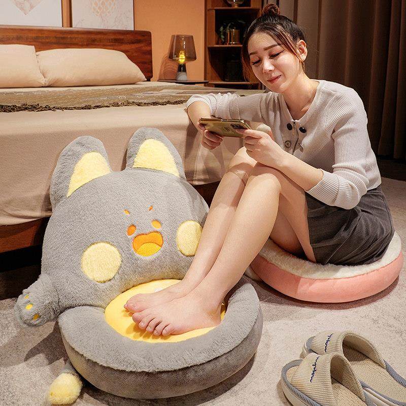 蒲团榻榻米坐垫靠背一体地上懒人坐墩儿童卧室飘窗地板软垫子椅垫,淘宝优惠券,粉丝福利购,淘宝优惠卷