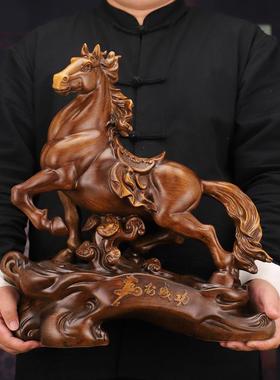 马到成功摆件十二生肖马家居客厅办公室店铺收银台工艺品礼品招财